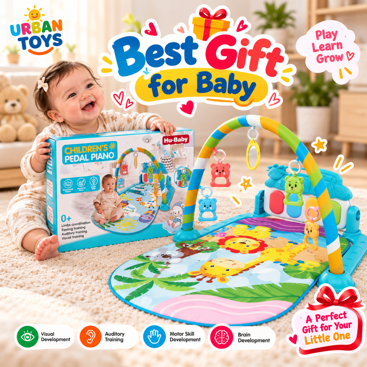 Baby Piano Play Mat