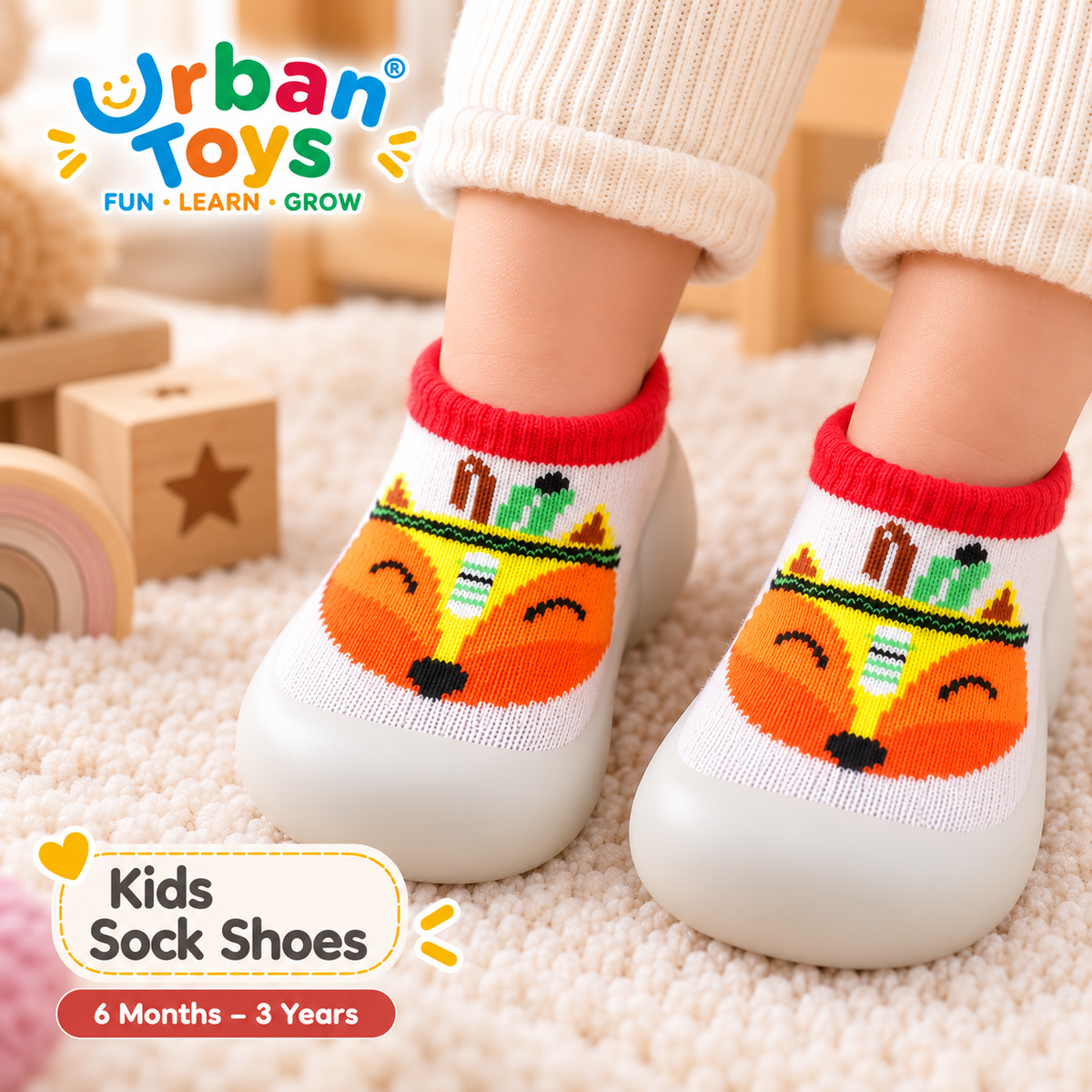 Kids Winter Sock Shoes