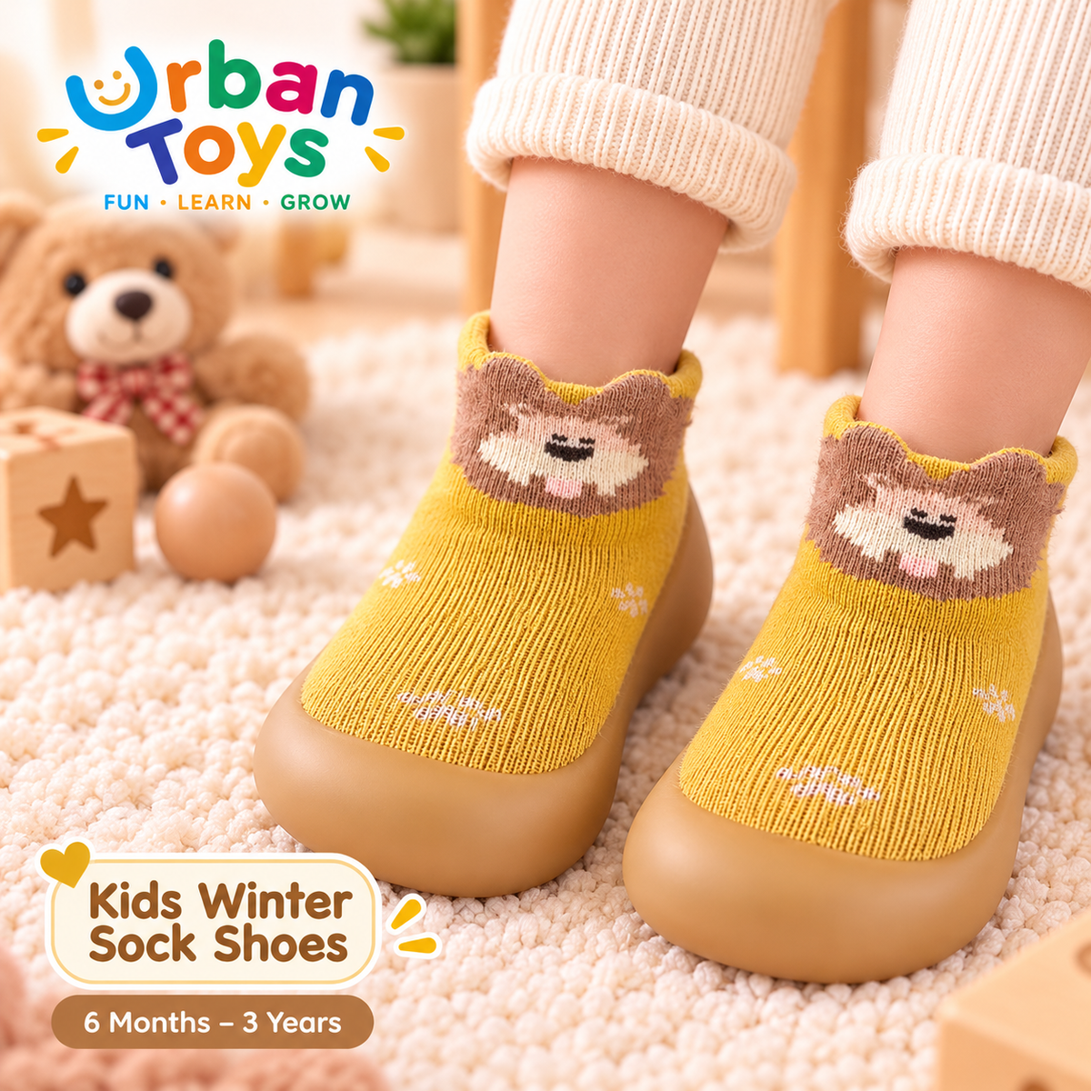 Kids Winter Sock Shoe