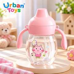 Silicone Nipple Kids Water Bottle / Mom Pot  350 ML