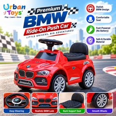 Premium BMW Style Kids Ride-On Push Car